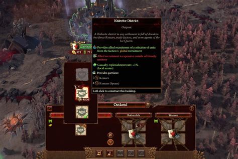 total war warhammer 3 outposts.